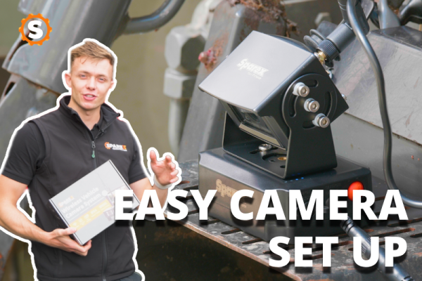 Hoe werkt het? Sparex achteruitrijcamera's