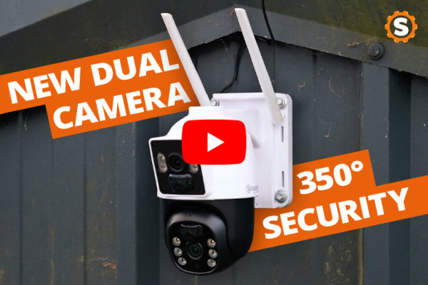 Is dit de beste beveiligingsupgrade? Nieuwe 350° dubbele camera